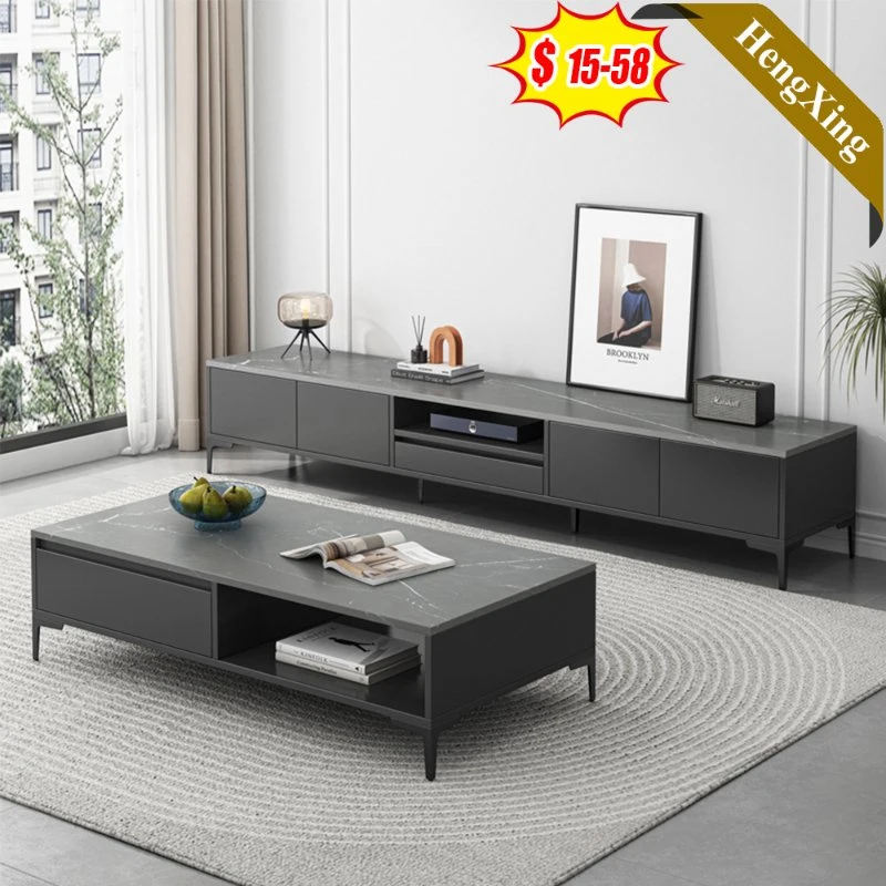 Wholesale Cheap Glass Home Luxury Living Room Furniture Beside Coffee Table Set TV Cabinet Storage Cabinets