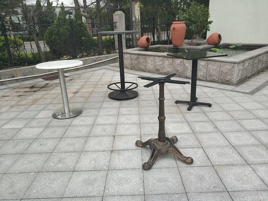 Brand New Modern Style Dining Table Wholesale Table Leg Outdoor Furniture Metal Restaurant Table