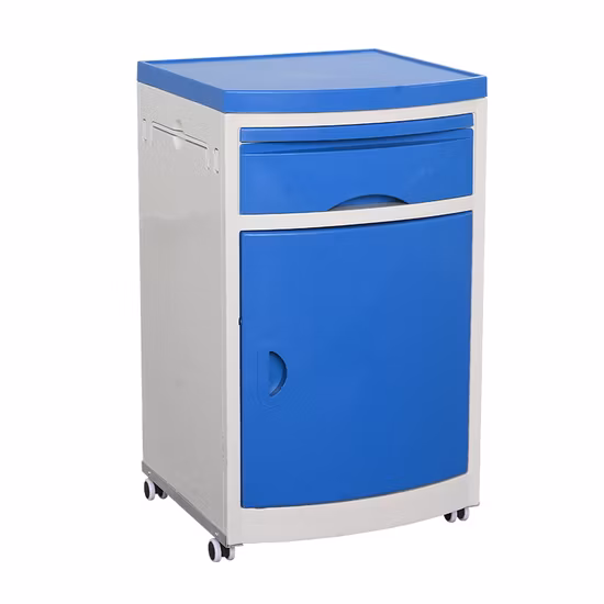 Customized Medical Appliance Bedside Locker Medication Cabinet Bedside Table for Hospital
