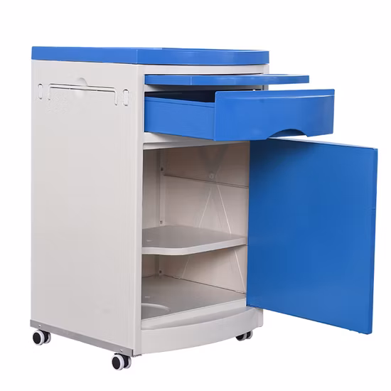 Customized Medical Appliance Bedside Locker Medication Cabinet Bedside Table for Hospital